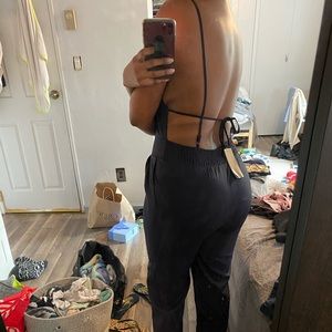 NWT Open Back Jumpsuit